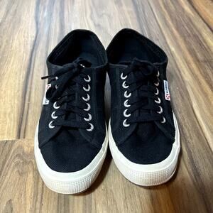 Superga Cotu Classic Size 8.5 US / 39.5 EU Black